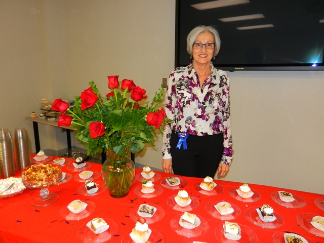 Marilyn Cunnings Retires from the Biochemistry Department