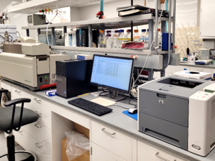 lab with machinery