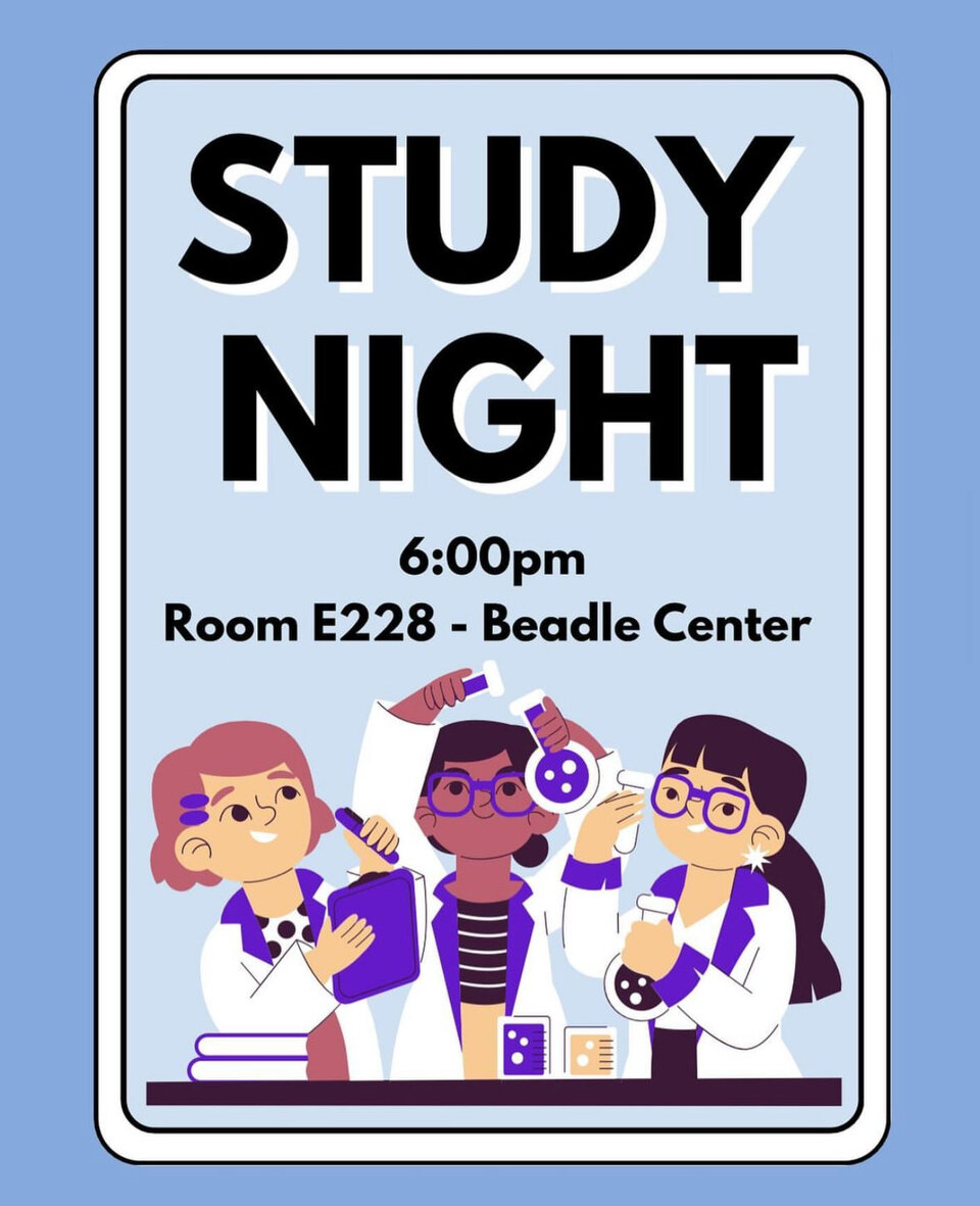 Biochemistry Club Study Night